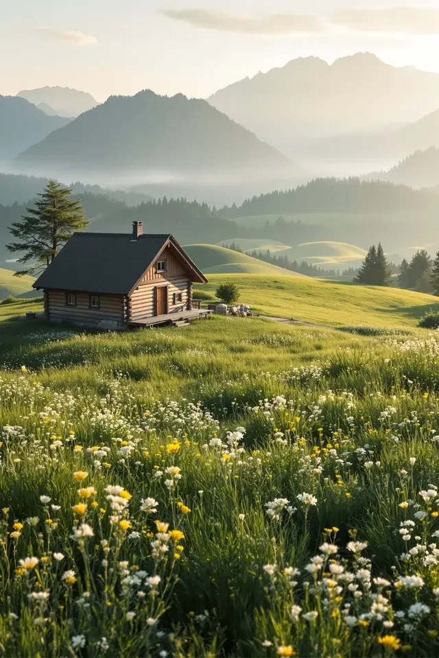 山间小筑